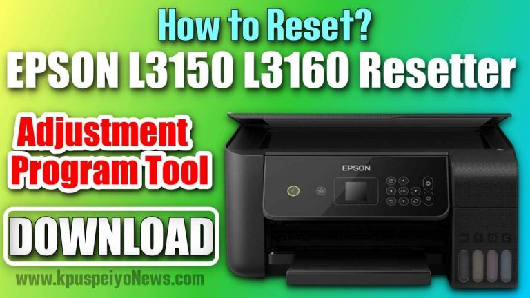 epson l3150 resetter download
